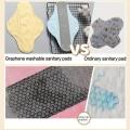 6pcs aldult Reusable Period Pads Leakproof Washable Breathable Mat  Napkins Reusable Feminine Pad for Elderly Urinary Postpartum. 