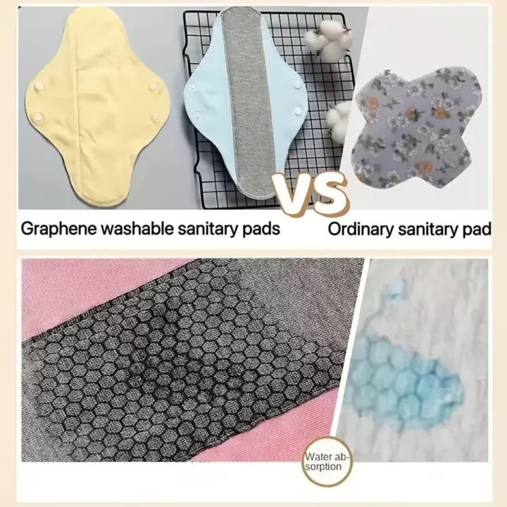 6pcs%20aldult%20Reusable%20Period%20Pads%20Leakproof%20Washable%20Breathable%20Mat%20%20Napkins%20Reusable%20Feminine%20Pad%20for%20Elderly%20Urinary%20Postpartum%20-%20Image%202