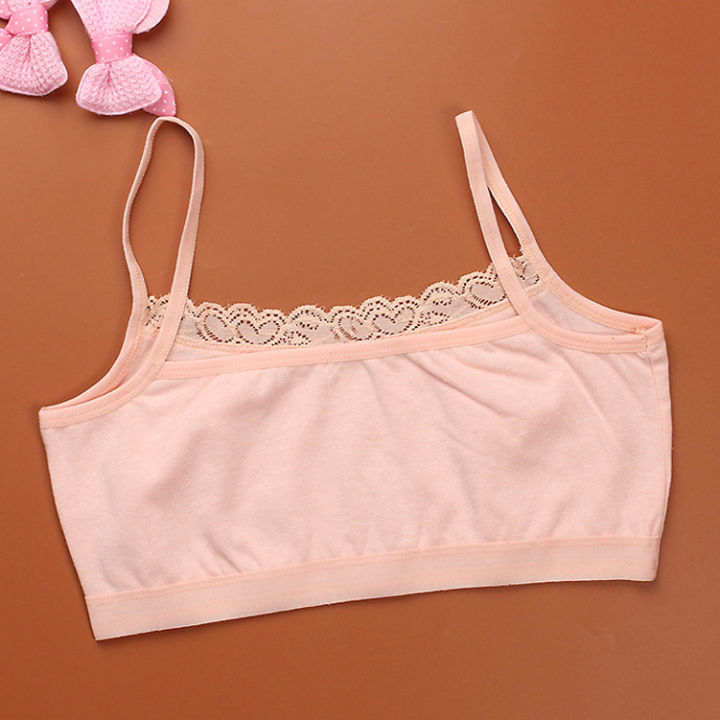 1/3pcs%20Summer%20Teen%20Kids%20Lace%20Vests%20Young%20Children's%20Breast%20Care%20Training%20Bras%20Solid%20Color%20Maiden%20Cotton%20Teenage%20Underwear%20Tops%20-%20Image%205