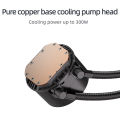 Teucer 120/240/360mm CPU Water Cooler Efficient Liquid Cooling Heatsink Colorful Radiator For LGA 20XX 1700 1200 115X AM4 AM5. 