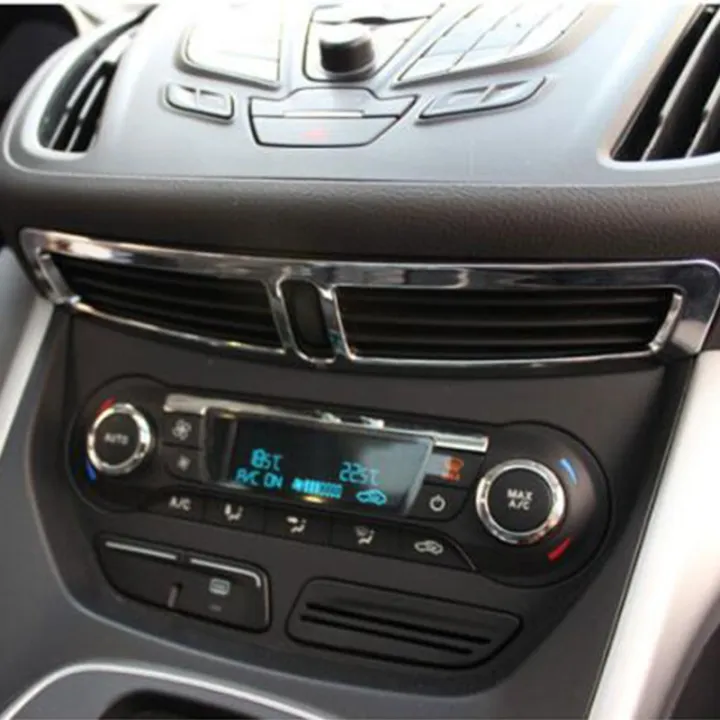 Car%20Air%20Conditioning%20Outlet%20Decoration%20Cover%20for%20Ford%20Kuga%20Escape%202013%202014%202015%202016%202017%20Chrome%20Trim%20Sticker%20Modification%20-%20Image%203