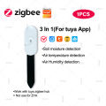 Zigbee Soil Moisture Sensor Monitor Plants Moisture Tester Humidity Temperature Meter Works With Tuya App Home Assistant Z2MQTT. 