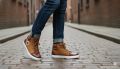 Boots ankle lace up high quality hard sool and fabrical shoes..