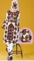 Balochi new suit hand made and machine both. It is a beautiful balochi design suit. Mahrang Baloch also wear it. It is famous Balochi design known allover the world. We have In Black and White.. 