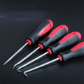 4pcs Car Pick Hook Set O Ring Oil Seal Screwdrivers Puller Remover O-Ring Seal Gasket Auto Repair Tools. 
