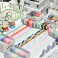 12 rolls/box of exquisite color plaid washi tape, a variety of styles to choose from, sbooking tape, a for your family.