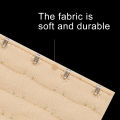 3 pcs 3 rows 3 hook stainless steel stretch bra extender Elastic underwear extension buckle adjustable women's bra rear buckle. 