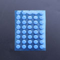 40Pcs 6.5mm Diameter 0.8mm Thickness Small Dots Universal Mouse Skates for Rubberized Mouse Foot Glide Feet Sticker..