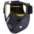 Motorcycle Motobike Bike Riding Helmet Shield Goggles.