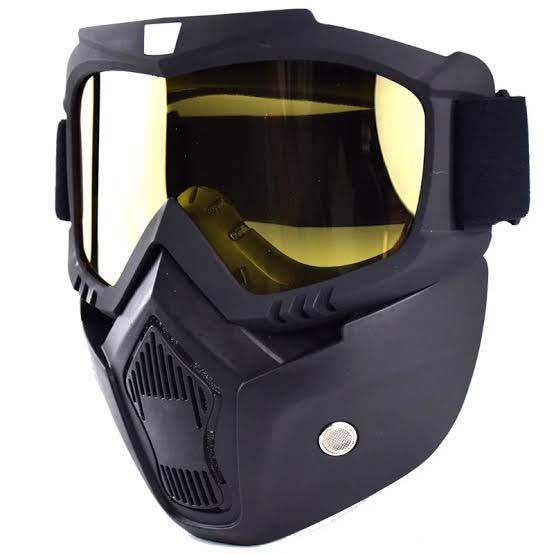 Motorcycle Motobike Bike Riding Helmet Shield Goggles
