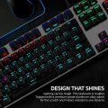 P-H-I-L-I-P-S G404 ESPORTS Mechanical Gaming Keyboard RGB Blue Switch Rainbow Light  SPK8404 USB Wired Keyboard. 