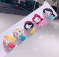 5 pcs/ set Random Disney princess hair pins Cute acrylic clip Hair accessories girls. 