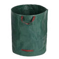 Foldable Reusable Trash Storage Container Large Capacity Garden Garbage Container Waterproof PP Woven Bag 100/200/300/400/500L. 