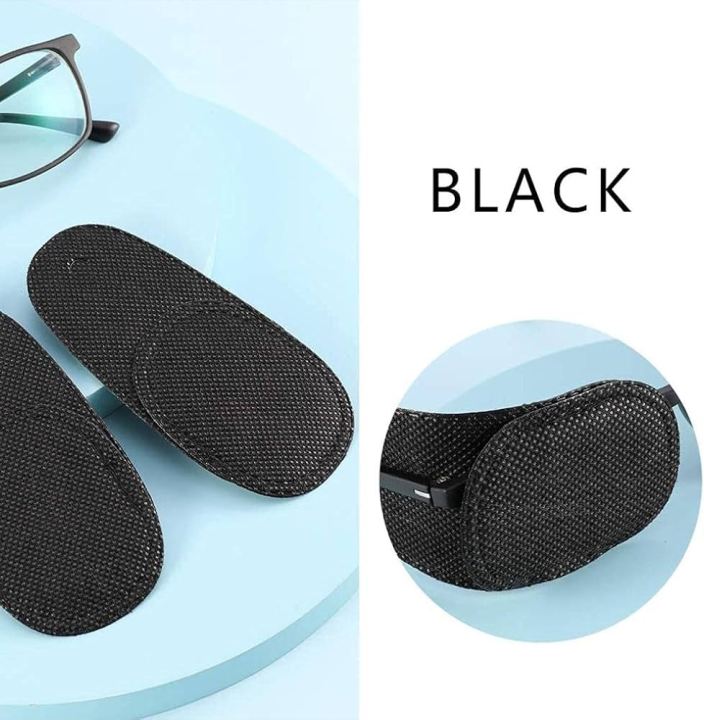 Amblyopia Eye Patch For Glasses Kids Adult Lazy Vision Care Non Woven Fabric  Eye Mask Comfortable and Simple Occlusion Training Eyeshad