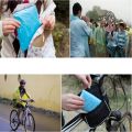 10/30/50PC Disposable Raincoat Adult Emergency Waterproof Rain Coat Hiking Camping Poncho Hood Raincoat Outdoor Travel Rain Wear.