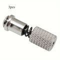 3pcs Quick-change Screw Device for Industrial Lockseam Sewing Machine Parts Springs Easy To Change Presser Foot Attachments. 