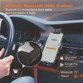 HUMZOR Z100 Full System OBD Diagnostic Scanner Bidirectional Testing 5.2 Bluetooth Chip Reader Erase Code Live Data Free Upgrade. 