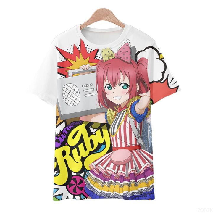 New%20hot%20selling%20summer%203D%20anime%20printed%20outdoor%20running%20fitness%20men's%20and%20women's%20casual%20comfortable%20short%20sleeved%20T-shirt%20-%20Image%204