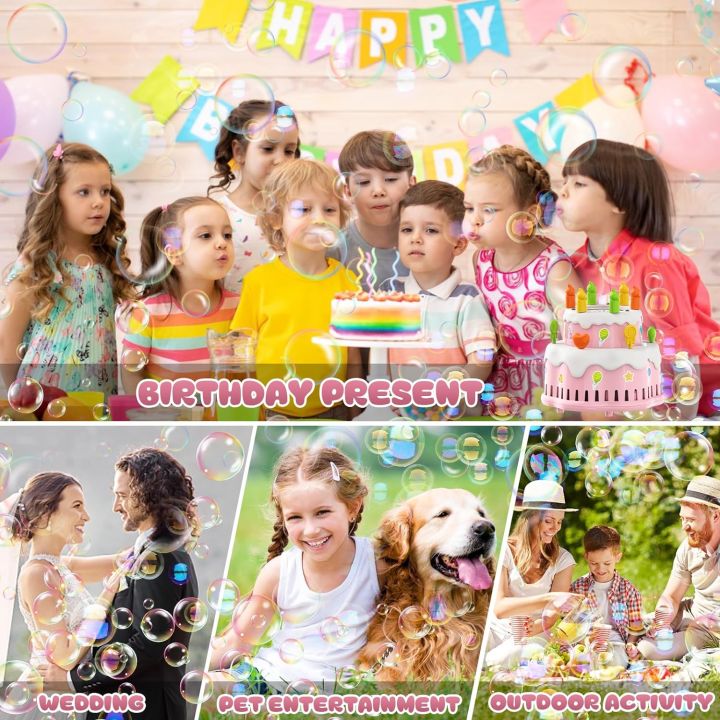 Birthday%20Cake%20Bubble%20Machine%20for%20Kids%20Automatic%20Bubble%20Blower%2010000+%20Bubbles%20Per%20Minute/Lights/Music%20Summer%20Bubble%20Maker%20Toys%20-%20Image%204