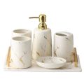 4pcs luxury modren bath St Black colour. 