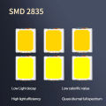 50-100pcs SMD LED 2835 White Chip 0.5 W 1W 3V 6V 9V 18V 36V 100-130LM Ultra Bright Surface Mount LED Light Emitting Diode Lamp. 
