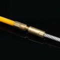 4mm Glass Fiber Electrical Wire Threading Wall Leader Puller 25 Meter for Telecom Electrical Wall Floor Conduit Installation. 