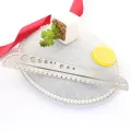 1 PC Multi Functional Stainless Steel Tool Scale Ruler Office Compass Protractor Hexagonal EDC Outdoor Tool. 