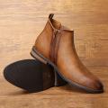 Chelsea Boots Men Fashion Comfortable Casual Retro 2026 Brand Chelsea Boots #KD216.