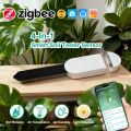 Zigbee Soil Moisture Detector Luminance Temperature Humidity Meter Smart Soil Tester Moisture Sensor Remote Monitor For Tuya Z2M. 
