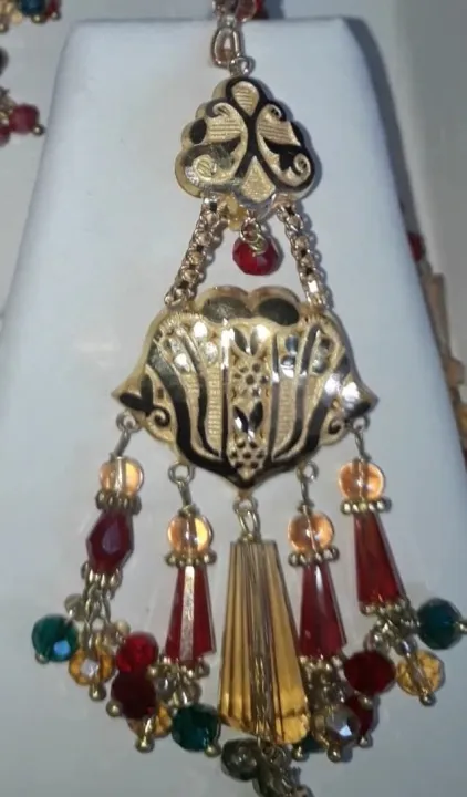 Gold%20plated%20jewellery%20set%20for%20Bridal-Custom%20Made%2024K%20Gold%20Plated%20necklace%20for%20girls-Gold%20plated%20jewellery-fashion%20jewellery-Bridals%20necklace%20-%20Image%202