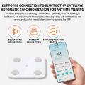  Mijia Body Fat Scale S400 Bluetooth 5.0 LED Display Weight Dual Frequency Accurate Measurement Weight Scale. 