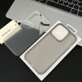 Translucent Clear Phone Case For iPhone 17 Air 16 Pro Max 15 14 16 Plus 13 12 Mini 11 Matte Black Soft TPU Shockproof Back Cover. 