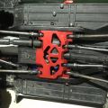 Aluminum TRX4 Gearbox Mount Base Chassis Skid Plate for 1/10 RC Crawler Car TRX-4 Defender Bronco Blazer G500 Upgrade. 