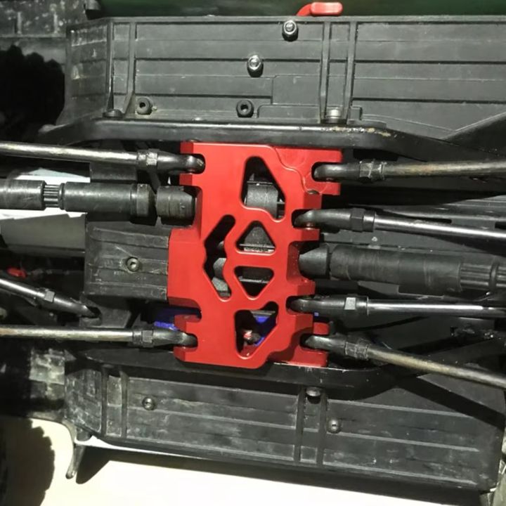 Aluminum%20TRX4%20Gearbox%20Mount%20Base%20Chassis%20Skid%20Plate%20for%201/10%20RC%20Crawler%20Car%20TRX-4%20Defender%20Bronco%20Blazer%20G500%20Upgrade%20-%20Image%202