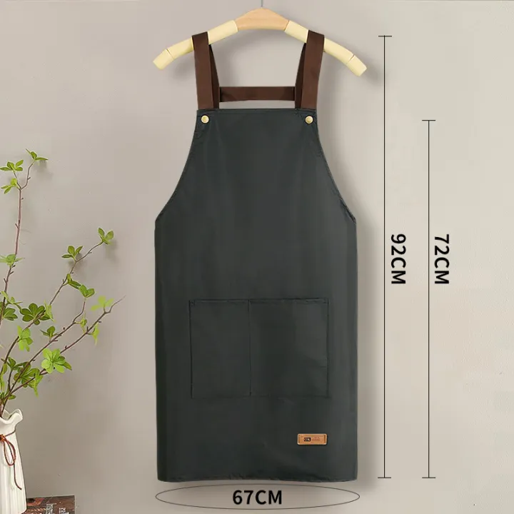 Kitchen%20Cooking%20Apron%20-%20Unisex%20Cute%20Adjustable%20Waterproof%20Canvas%20Aprons,%20Ideal%20for%20Chefs,%20Servers%20&%20%20-%20Image%205