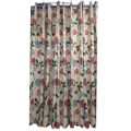 ANGUR FUL Cotton fabric curtain (4 kuci - Cream). 