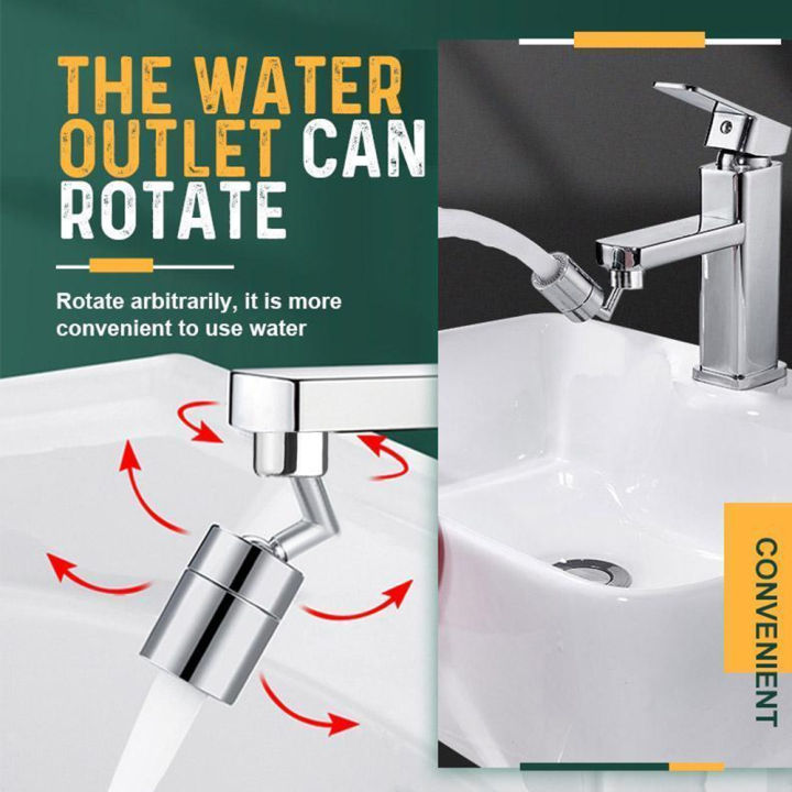 720%20Rotatable%20Tap%20Aerator%20Splash-proof%20Faucet%20Sprayer%20Head%20Water%20Saving%20Plastic%20Splash%20Tap%20Head%20Wash%20Basin%20Tap%20Extender%20Adapter%20-%20Image%203