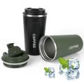 500ml Travel Coffee Mug | Hot & Cold Insulated Mugs Thermos Flask Vacuum Insulation upto 8 hours | Stainless Steel. 