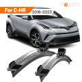 For Toyota C-HR CHR 2016-2023 2017 2018 2019 2020 2021 2022 2pcs Front Windshield Wiper Blades Windscreen Wipers Carbon Fibre.