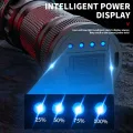 100000 Lumen Super Bright Spotlight Long Range LED Flashlight Built-in Battery  USB Charging Waterproof Portable Camping Torch. 