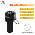 X-TIGER Bicycle Bell 80dB Clear Loud MTB Road bike bell Compact Lightweight Bar end bell for road Bike horn bike accessories. 