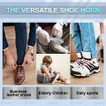Metal Shoe Horn 7.5Inch Small Shoe Horn Stainless Steel Shoehorn shoehorn Travel portable  for seniors  shoe spoons accessories. 