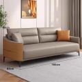 Latest Design Best-Selling Leather Office Sofa Sets – Chinese Style Modern Rectangular Sectional Sofa Furniture". 