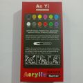 An Yi Acrylic Paint Markers Set of 12 (1mm Tip) Fine Thin Tip Acrylic Markers. 