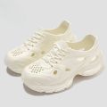 2026 Summer New Fashionable Thick Bottom Non Slip Hollow Breathable Women's Sports Shoes Beach Comfortable Sandals. 