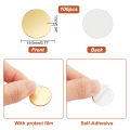 50pcs Golden Round Mirrors for Crafts 1.9 Inch Self Adhesive Mirror Tiles Acrylic Craft Mirror Circles Small Mirror Circles Wall. 
