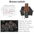 1/5/10 Pcs Mechanical Keyboard Switch For Red Blue Brown Black Switch Gaming Keyboard Accessories Smooth With Silent Custom Axis. 