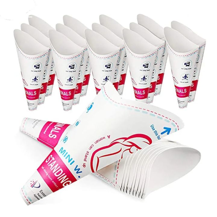 1/12/20Pcs%20Women%20Stand%20Up%20Portable%20Leak%20Proof%20Urinal%20Funnel%20Pee%20Disposable%20Reusable%20Female%20Urinal%20for%20Outdoor%20Travel%20Emergency%20-%20Image%205