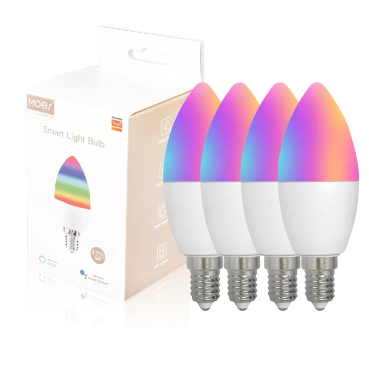 MOES%20Smart%20Candle%20LED%20Bulb%20E12%20WiFi%20Tuya%205W%20RGBCCT%2016%20Million%20Colors%202700%E2%80%936500K%20Voice%20Control%20Supported%20-%20Image%207