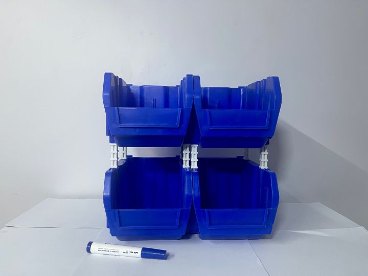4pc%20Plastic%20Bin%20box%20Storage%20System%20Small%20Container%20-%20Image%203